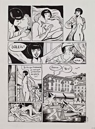 Catel - Kiki de Montparnasse - Planche originale