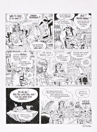 Julien/CDM - Cosmik Roger tome 4 - Planche originale