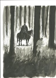 Grégory Mardon - Le Fils de l'ogre - Illustration originale