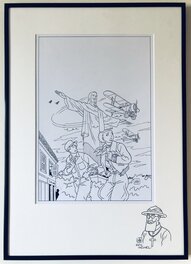 Oeuvre encadrée Oeuvre encadrée