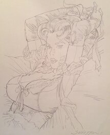 Roberto Baldazzini - Stella Noris - Original art