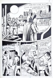 Juan Martínez Osete - Le cercueil de l'espace - Vick n°23, planche 3 (Mon journal) - Comic Strip