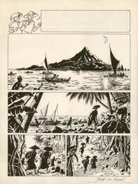 Bob De Moor - 1982 - Barelli : Nusa Penida - Planche originale