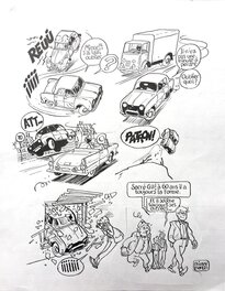 Thierry Martin - GIL JOURDAN - Sommaire d'un Spirou spécial - Comic Strip