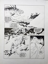 Claire Wendling - LES LUMIÈRES DE L'AMALOU T4 - pl. 35 - Planche originale