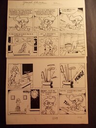 Génial Olivier - Planche originale