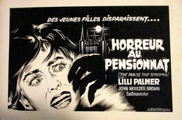 unknown - Horreur au pensionnat - Original Illustration