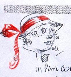 Dessin dans un courrier