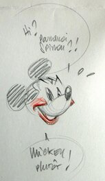 Dessin dans un courrier