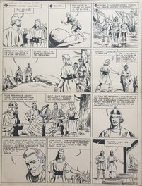 Fred & Liliane Funcken - Harald le viking - Planche originale