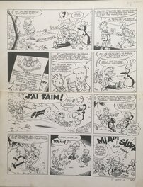 Greg - Zig et Puce - Planche originale