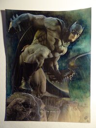 Fabrice Le Hénanff - Batman - Illustration originale