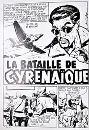 Jean Pape - La bataille de Cyrénaïque - Parution dans la revue M-15 n°6 (éditions de l'Occident) - Comic Strip