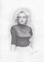 Jorge Caldéron - Marilyn Monroe - Original Illustration