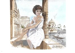 Jean-François Charles - India Dreams - Original Illustration