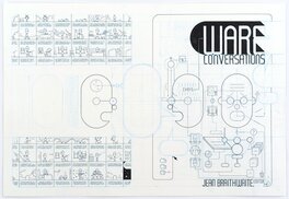 Chris Ware - Chris Ware - Conversations - Cover - Couverture originale