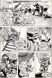 Berni Wrightson - Berni Wrightson- Swamp Thing 4 - Werewolf and Swamp Thing Battle! 1973 - Comic Strip