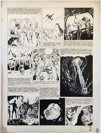 Philippe Druillet - Adaption d'un roman par Alex Raymond - Comic Strip