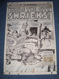 Jack Kirby - Hommage a Stan Lee - the Inhumans - Planche originale