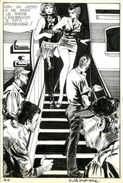 Milo Manara - 1970 - Genius - Planche originale