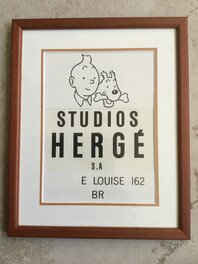 Hergé - Tintin - Hergé - Original Illustration
