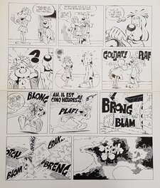Henri Dufranne - Gai Luron planche 1 - Comic Strip