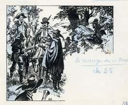 Dut - Le Messager du Roi Henri - Original Illustration