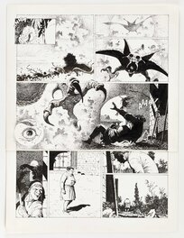 Hermann - Les Tours de Bois-Maury tome 3 "Germain" - Planche originale