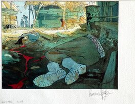 Emmanuel Lepage - Muchacho - Illustration originale