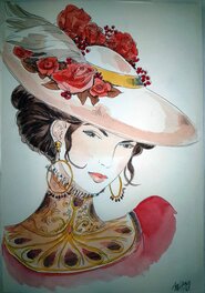 Anaïs Bernabé - Sasmira - Original Illustration