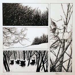 Planche originale - Petersen David - Mouse Guard Winter 1152 Issue 1 Page 1