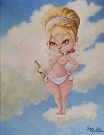 Sorgone et Arhkage - Cupidonne - Sexy - Pin Up - Original Illustration
