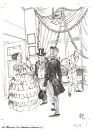 Olaf Boccère - Mémoires d'une chanteuse Allemande 16 - Original Illustration