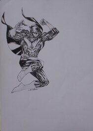 Guile - Black PANTHER - Illustration originale