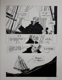 Christophe Chabouté - Moby dick - Planche originale