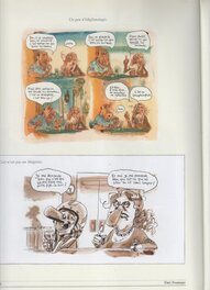 Page dans l'album