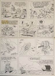 Marcel Remacle - Hultrasson le Viking - Planche originale