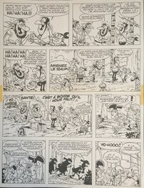 Marcel Remacle - Vieux Nick et Barbe-Noire - Planche originale