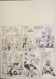 Yoann - Spirou - Original art