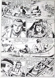 Fernando Fusco - Les yeux de diamant , planche 3 - Aigle Noir n°34 - Comic Strip