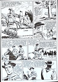 Planche originale - Le chêne qui parle - Rintintin n°104 (Sagédition)