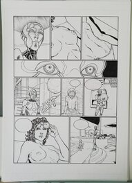 Viska - Androïdes tome 4 les larmes de Kielko Page 16 - Planche originale