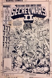 Al Milgrom - Secret Wars II. #8 - Planche originale