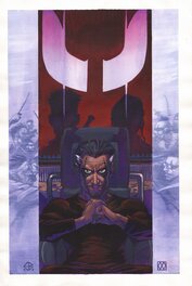 Matt Wagner - Wagner: Grendel Tales: Devils and Deaths tpb cover - Original Cover