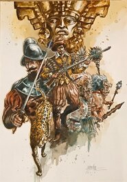 Gwendal Lemercier - Aztèques et Conquistadors - Comic Strip