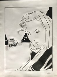 Olivier Neuray - Nuit blanche - sérigraphie - Original Illustration