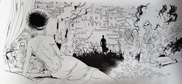 Sylvain Vallée - Katanga - Illustration géante - Illustration originale