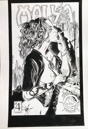 Wyllow - The Tattoo Girl - Original Illustration