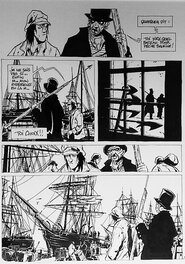 Christophe Chabouté - Moby dick - Planche originale