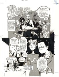 Jamie Hewlett - Jamie Hewlett Tank Girl episode 17 page 1 - Planche originale